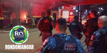 Comércio é incendiado em Porto Velho – VEJA O VÍDEO