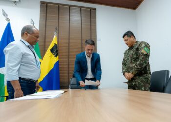 Prefeito Léo Moraes toma posse como presidente da Junta de Serviço Militar de Porto Velho