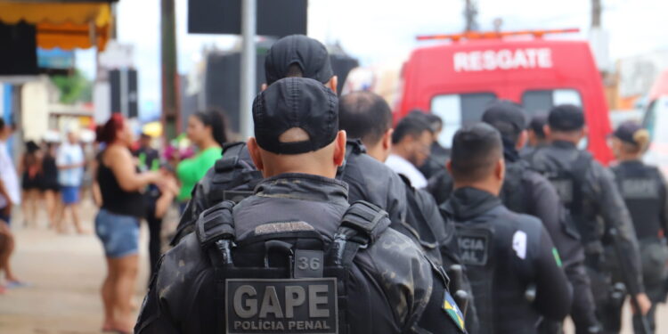 Patrulhamento, monitoramento e capturas de foragidos são realizadas com atuação da Polícia Penal na Operação Carnaval