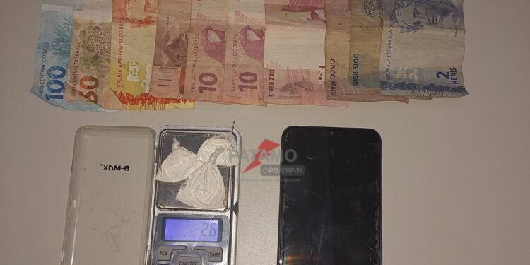 Abordagem da PMRO resulta na prisão de traficante de drogas em Buritis