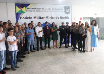 Polícia Militar Mirim de Buritis inicia trabalho com alunos das turmas de 2025