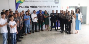 Polícia Militar Mirim de Buritis inicia trabalho com alunos das turmas de 2025