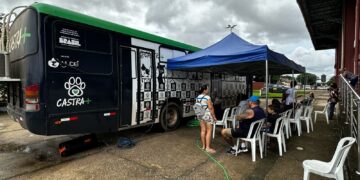 Projeto Castra+Rondônia realiza castrações gratuitas no Ginásio Cláudio Coutinho em Porto Velho