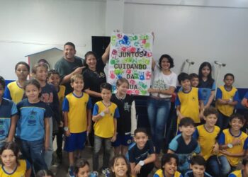 Sema celebra a importância dos recursos hídricos com alunos da rede pública
