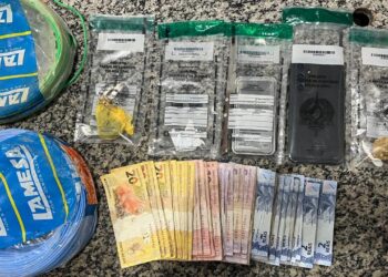 Polícia Militar e Civil cumprem mandado e prendem suspeito de tráfico e receptação em Pimenta Bueno