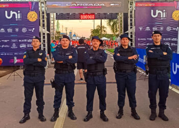 Ji-Paraná – Polícia Militar garante segurança durante 1ª Edição da Corrida Internacional Marco Zero