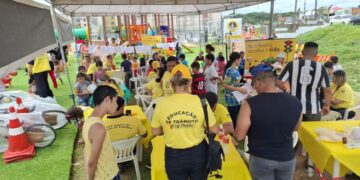 Educação no trânsito e entrega de bicicletas a crianças em edição especial do Rondônia Cidadã foram realizadas pelo Detran-RO