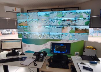 Sala de Videomonitoramento é inaugurada na sede do 10º BPM e avança no projeto “Cidade Inteligente” em Rolim de Moura