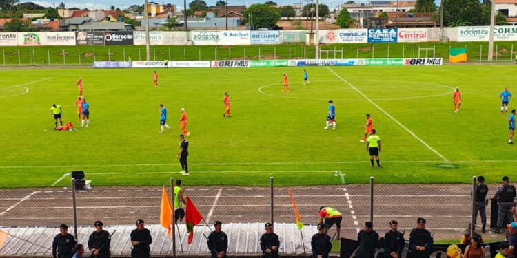 10º Batalhão de Polícia Miliarar realiza policiamento na final do Campeonato estadual de futebol