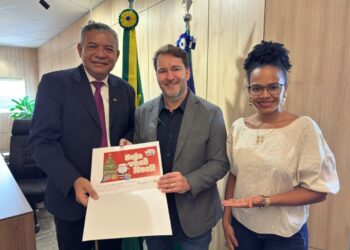 Presidente Alex Redano recebe superintendente dos Correios em Rondônia e destaca parceria institucional