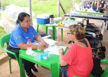 Atendimento à população no residencial Morar Melhor é realizado durante ação Rondônia Cidadã