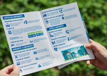 Cartilha orienta população como agir no período de enchente
