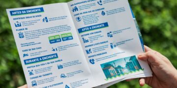 Cartilha orienta população como agir no período de enchente