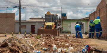 Operação avança com mais de 55 mil toneladas de lixo recolhidos