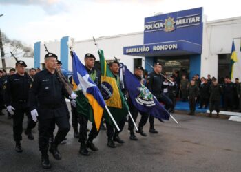 Batalhão Rondon – 1º Batalhão da Polícia Militar troca de comandante