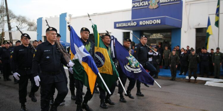 Batalhão Rondon – 1º Batalhão da Polícia Militar troca de comandante
