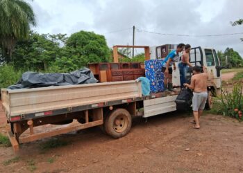 Prefeitura de Porto Velho oferece suporte a agricultores afetados pela cheia do rio Madeira