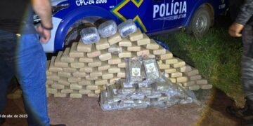 POLÍCIA MILITAR APREENDE MAIS DE 125 QUILOS DE MACONHA