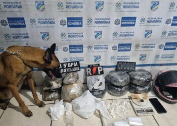 CHOQUE: Polícia Militar apreende drogas na zona sul de Porto Velho