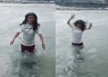 “Mamãe”: mulher morre afogada na frente da filha enquanto gravava vídeo para as redes sociais; veja o vídeo
