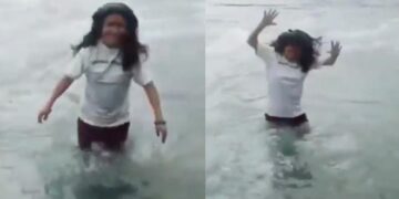 “Mamãe”: mulher morre afogada na frente da filha enquanto gravava vídeo para as redes sociais; veja o vídeo