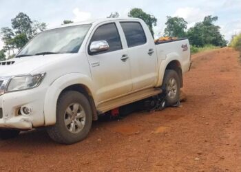 Homem morre após colisão entre moto e caminhonete em área rural de Cacoal