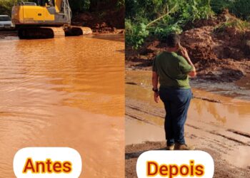 Moradores agradecem equipe da SEMOB após solução de alagamento crônico na Zona Leste de Porto Velho