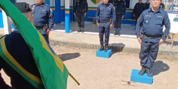 Solenidade militar marca passagem de comando do 1º Pelotão do 7º BPM em Monte Negro