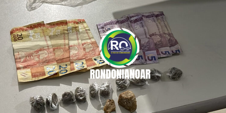 Mulher é presa por tráfico de drogas no centro de Porto Velho