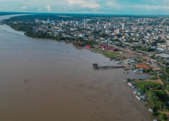 Com 16,71 metros, rio Madeira se mantém estável, mas perto da cota de inundação