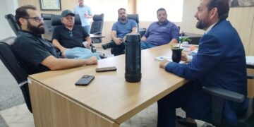 Deputado Laerte Gomes recebe secretário da Semagri e presidente da Associação Rural de Rondônia