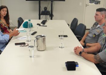 Comandante-Geral da PMRO realiza visita institucional ao Ipea para tratar sobre Gestão Ambiental