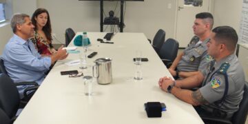 Comandante-Geral da PMRO realiza visita institucional ao Ipea para tratar sobre Gestão Ambiental