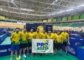 Rondônia conquista medalha de prata no Campeonato Sul-Americano Masters de Tênis de Mesa