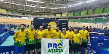 Rondônia conquista medalha de prata no Campeonato Sul-Americano Masters de Tênis de Mesa