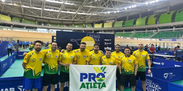 Rondônia conquista medalha de prata no Campeonato Sul-Americano Masters de Tênis de Mesa