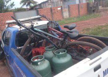 10º BPM – Polícia Militar em Rolim de Moura recupera produtos furtados