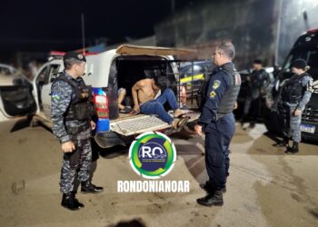 Dois foragidos da Justiça são presos pela PM em Porto Velho