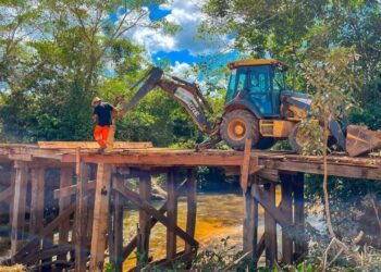 Recuperação completa da ponte sobre o Rio São João, na Rodovia-466, é executada pelo governo de RO