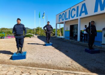 PASSAGEM DE COMANDO EM SANTA LUZIA DO OESTE – 2º PELOTÃO DA 2ª CIA/10º BPM