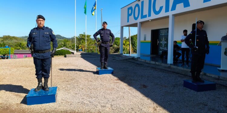 PASSAGEM DE COMANDO EM SANTA LUZIA DO OESTE – 2º PELOTÃO DA 2ª CIA/10º BPM