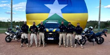 Em Porto Velho-RO, Polícia Rodoviária Federal participa de Ação Cívico-Social (ACISO).
