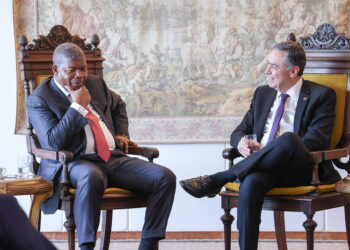 Presidente do STF recebe chefe de Estado de Angola em visita oficial