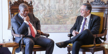 Presidente do STF recebe chefe de Estado de Angola em visita oficial