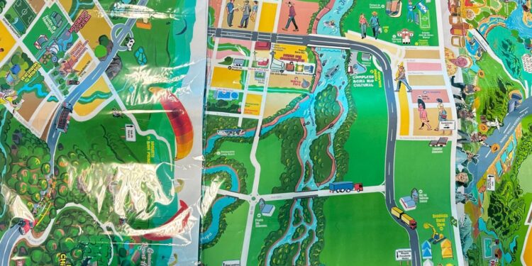 Governo de RO fortalece turismo com mapas ilustrados de cidades e setores econômicos