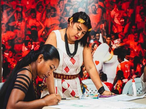 Toada do Boi-Bumbá Garantido homenageia associações de empreendedores indígenas do Amazonas beneficiadas pela FAS