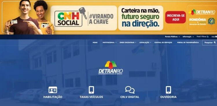CNH gratuita em Rondônia está com inscrições abertas; programa contempla 1.500 pessoas de baixa renda