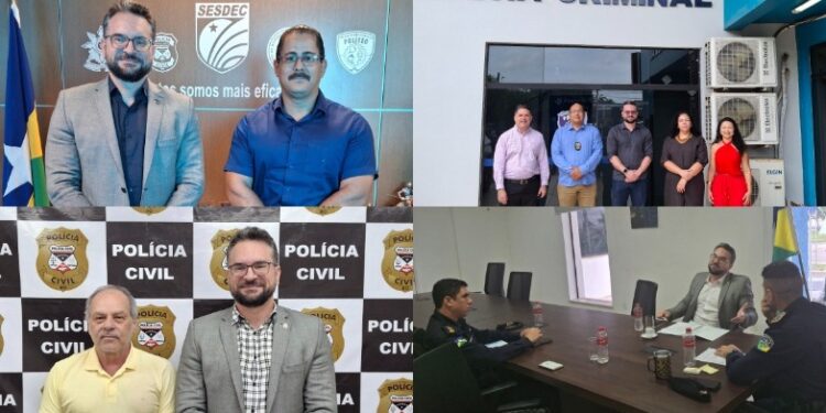 MPRO reforça diálogo institucional com órgãos da segurança pública em Rondônia