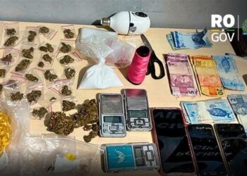 POLÍCIA CIVIL PRENDE MULHER POR TRÁFICO DE DROGAS EM AÇÃO NO BAIRRO CAI N’ÁGUA, EM PORTO VELHO
