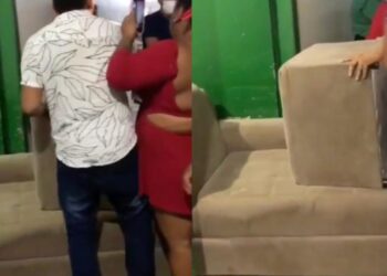 Homem leva sofá para hospital enquanto acompanha o pai internado com AVC: “isso aqui tá pior que um lixão”; veja vídeo